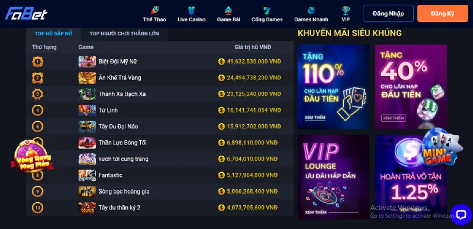 Tải và cài đặt 58vin App trên điện thoại di động